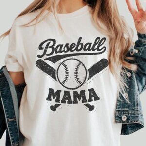Retro Baseball Mama Unisex T-shirt